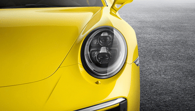 Porsche LED Headlights - Black - 99104490202 - 991 12-18 99104490202
