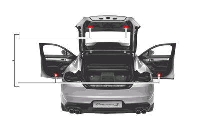 Porsche LED Interior Lighting Package - 97004490120 - Panamera 97004490120