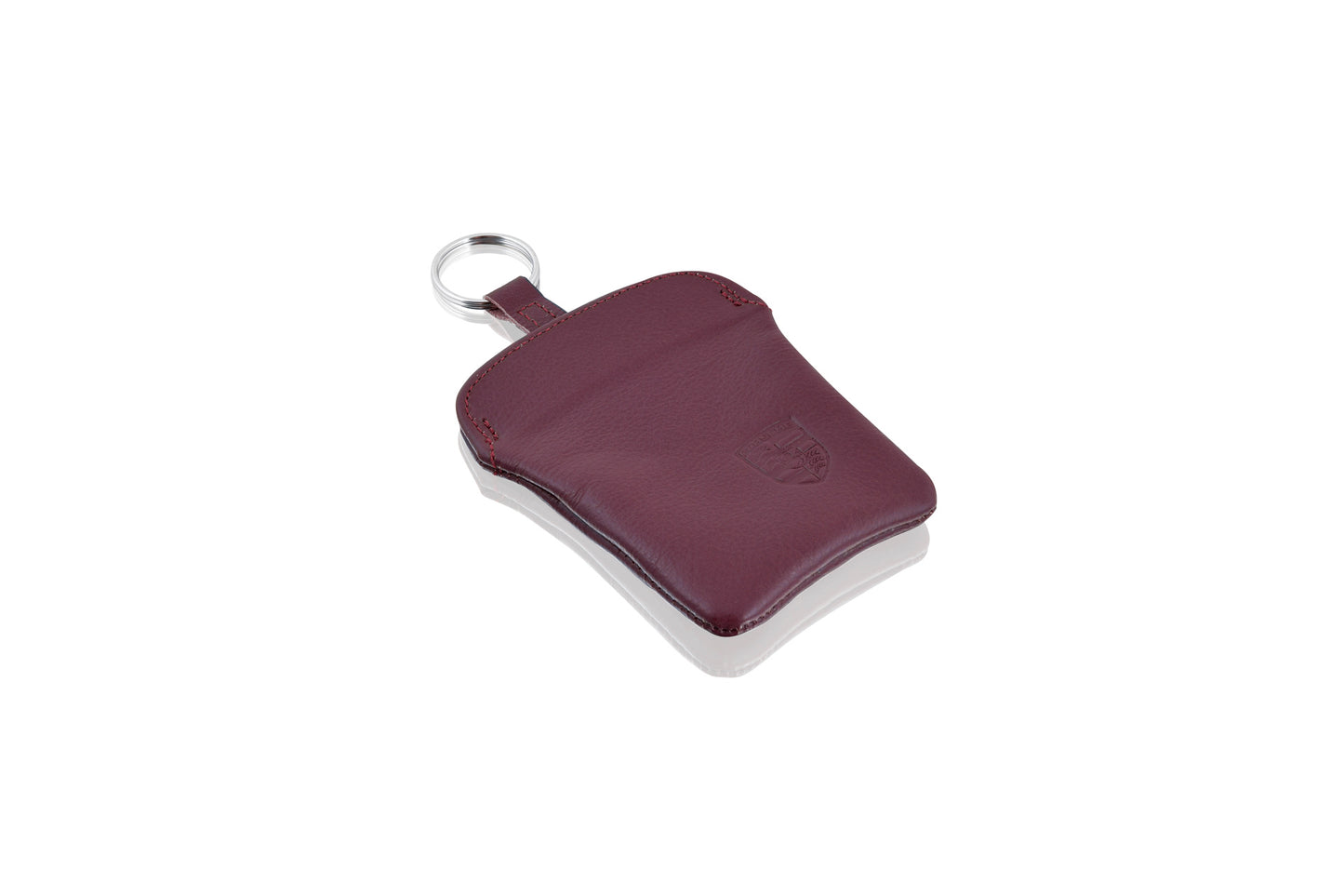 Porsche Leather Key Pouch Wine Red PCG-044-100-00-3MX