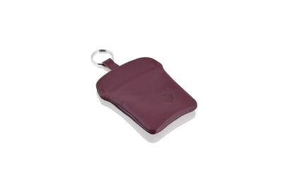 Porsche Leather Key Pouch Wine Red PCG-044-100-00-3MX