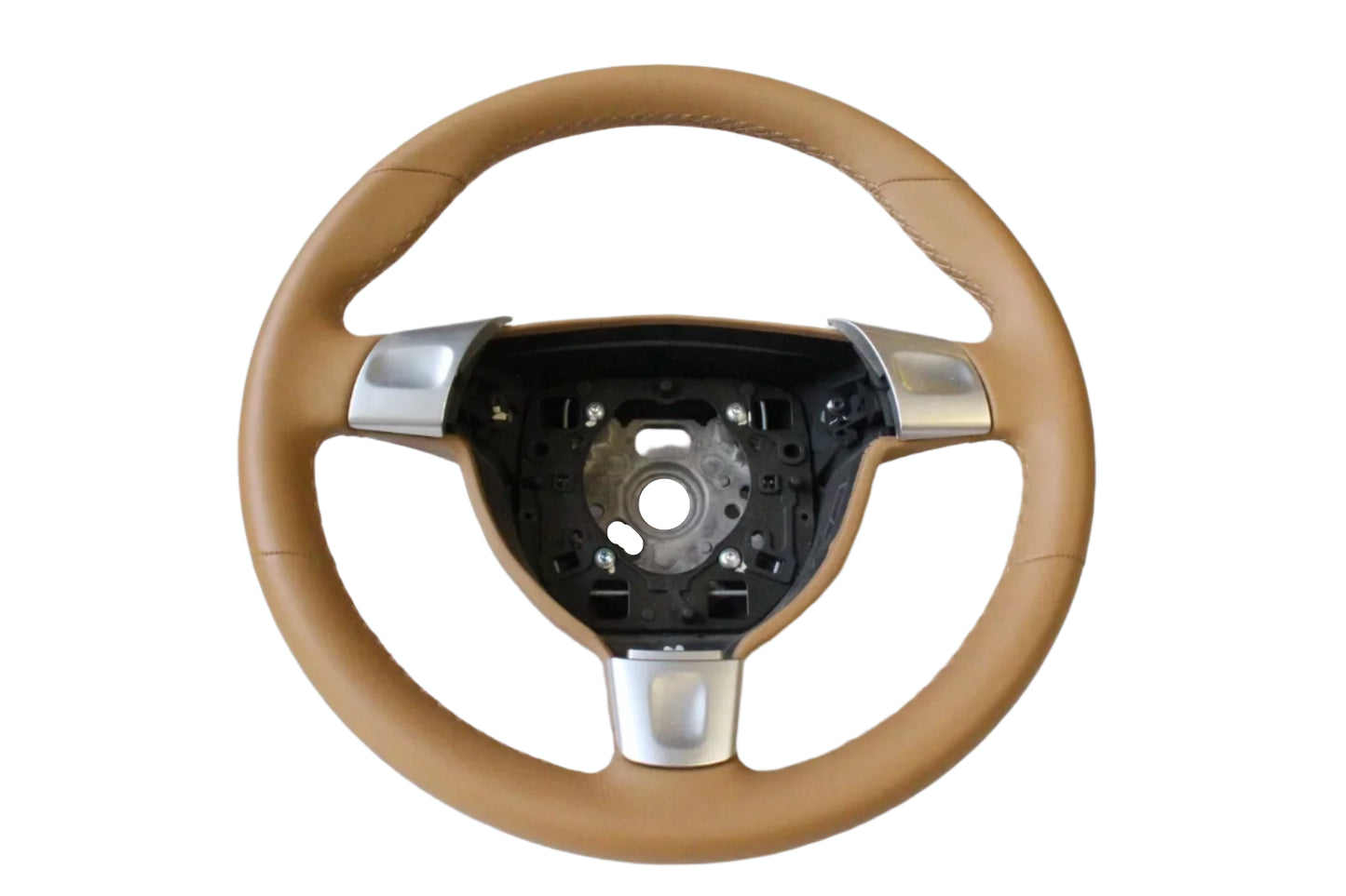 Porsche Leather Sports Steering Wheel - 911/Boxster/Cayman 05-08 99734780466T24