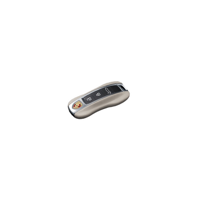 Porsche Leather Vehicle Key Leather Colour/Agate Grey - 971044930PL1 971044930-PL1