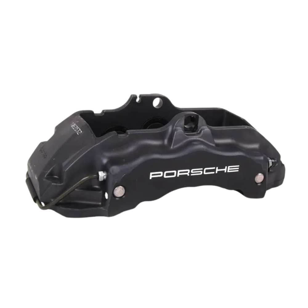 Porsche Left Disc Brake Caliper - Black - Cayenne | 2003-2010 955-351-421-33