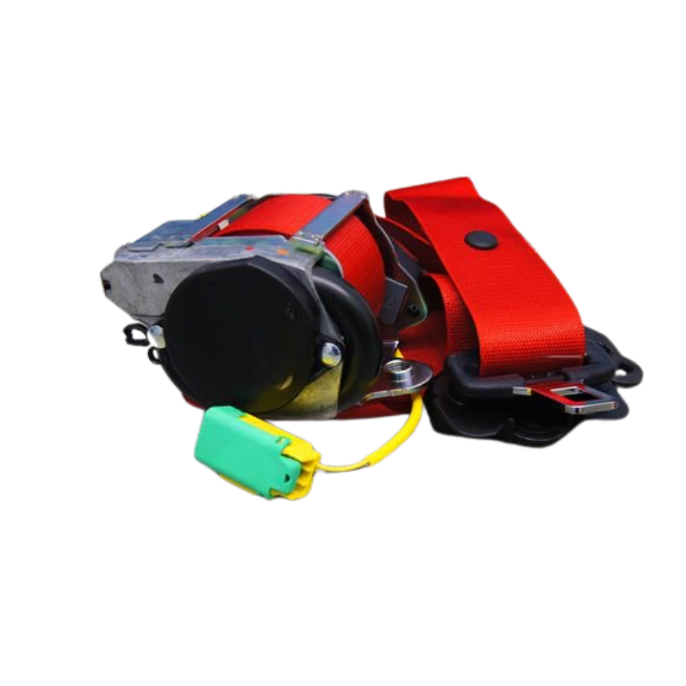 Porsche Left Seat Belt - Red - Cayenne | 2008-2010 95580300120YKQ
