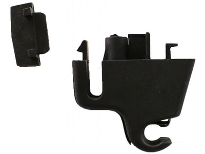Porsche Left Sun Visor Mounting - Satin Black - Cayenne | 2003-2010 955731827009B9