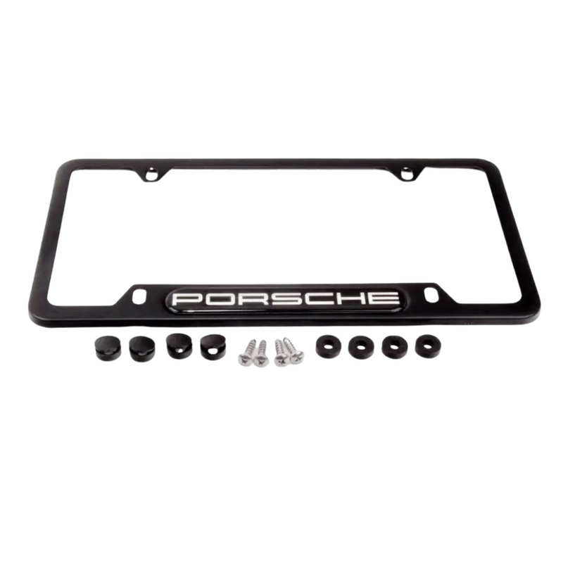 Porsche License Plate Frame