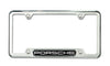 Porsche License Plate Frame - Sliver - Stainless Steel PNA70200900
