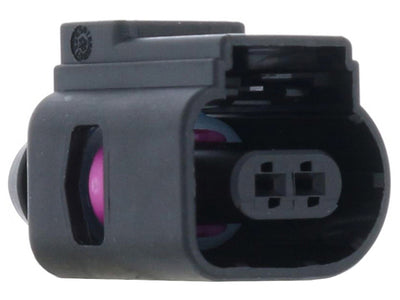 Porsche License Plate Light Connector Housing - 2 Pin Black, Taycan | 2020-2024 8K0973702
