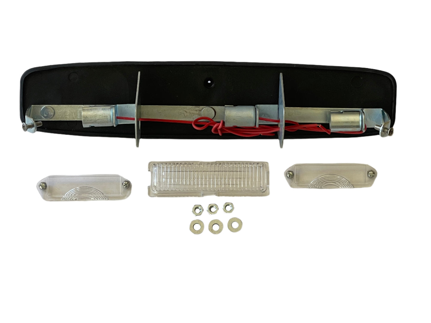 Porsche License Reverse Light Assembly Restoration Kit - 356/356A 50-57 644-631-005-SET