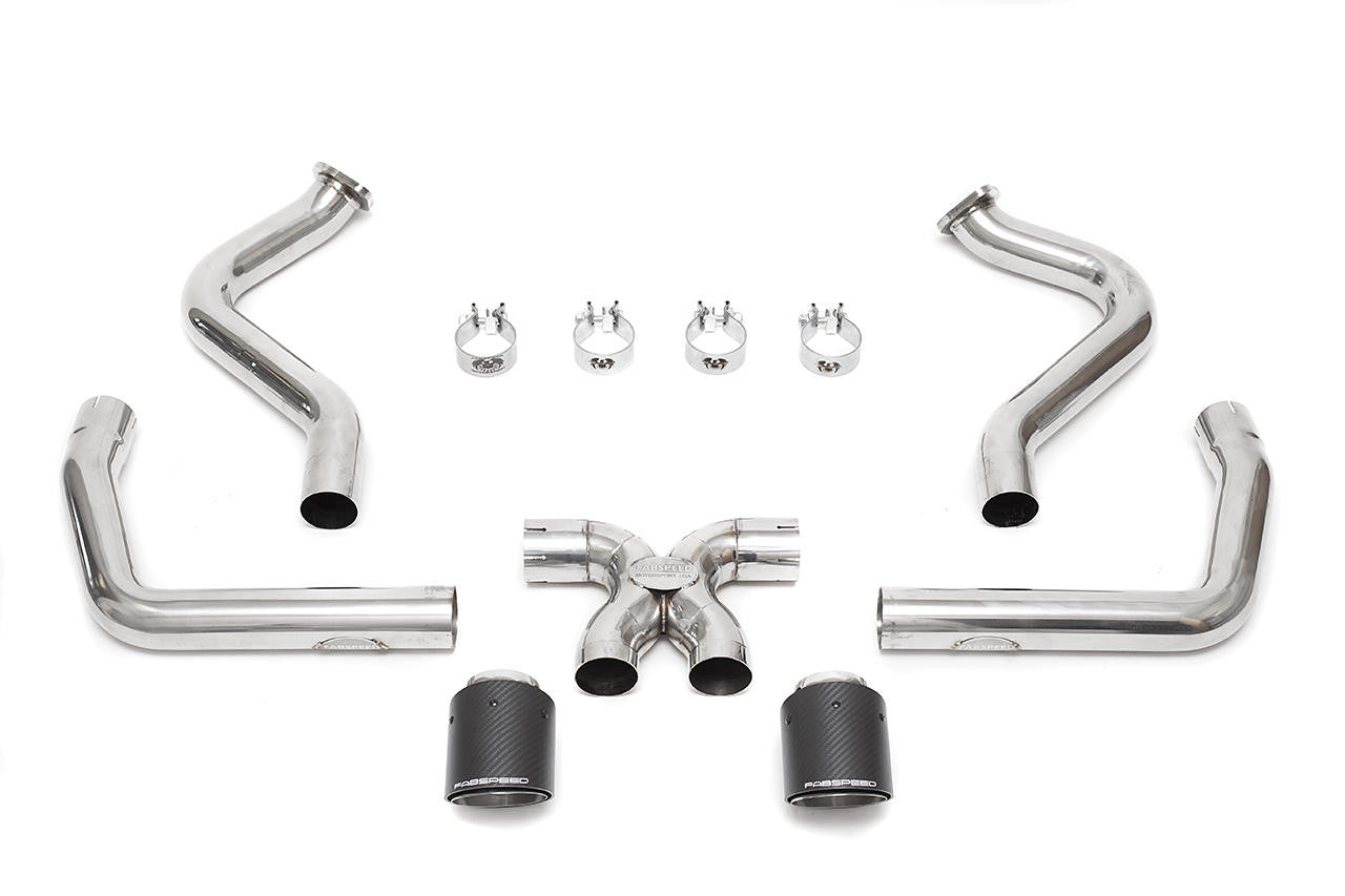 Porsche Lightweight Competition Exhaust System - Cayman | 2016 FS-POR-981GT4-CESP