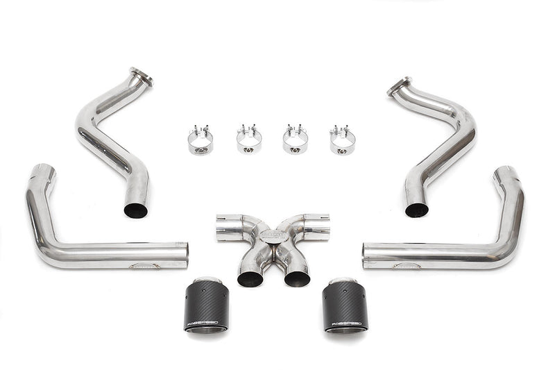 Porsche Lightweight Competition Exhaust System - Cayman | 2016 FS-POR-981GT4-CESP