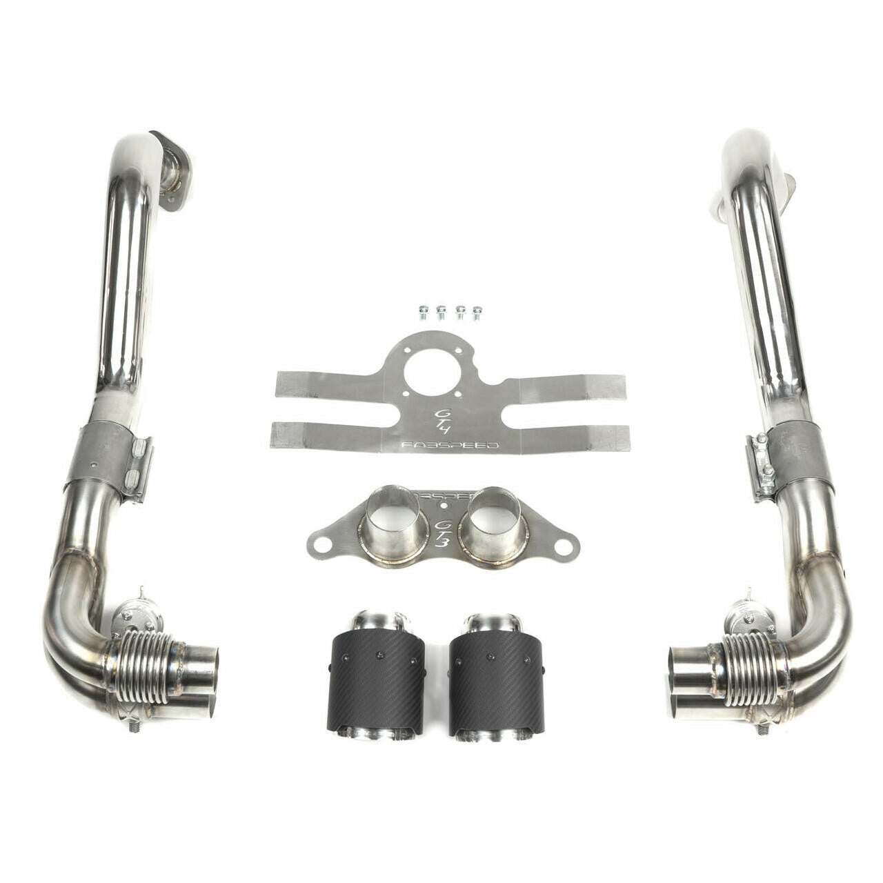 Porsche Lightweight Competition Exhaust System - Cayman | 2016 FS-POR-981GT4-CESP