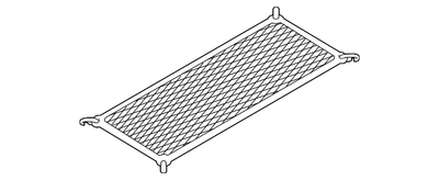 Porsche Luggage Net - 98755133900 - 981 - 982 - 987 04-23 98755133900