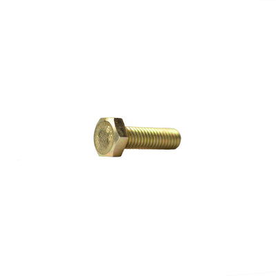 Porsche M08X012 Yellow Zinc 933 Metric Hexagon Bolt 25 Pieces 933YZM08X012