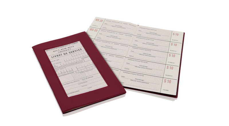 Porsche Maintenance Record French - 911 72-73 WKD-431-530-30