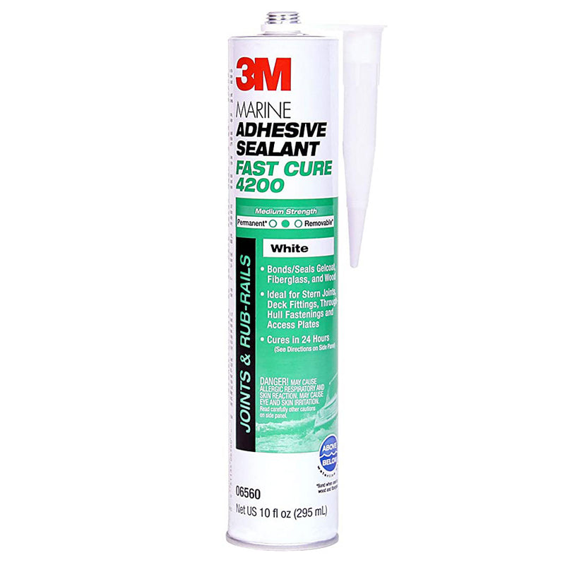 Porsche Marine Adhesive Sealant 4200FC Fast Cure White Cartridge 295 ml 186037735