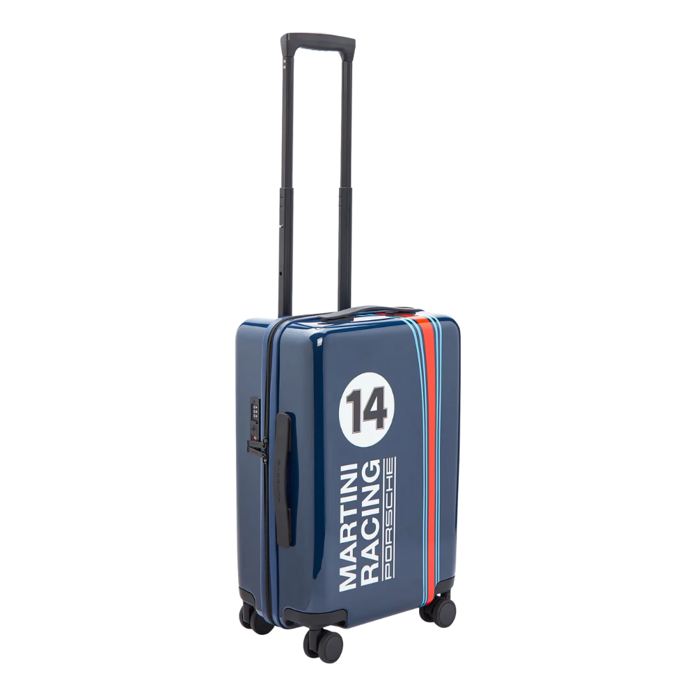 Porsche Martini Racing Blue Hard Case Trolley