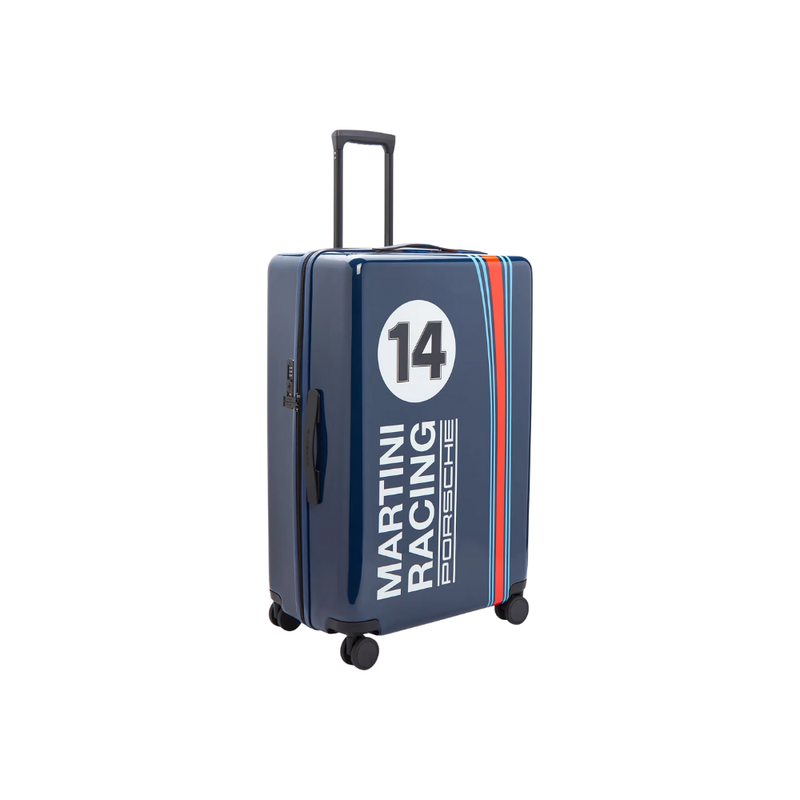 Porsche Martini Racing Blue Hard Case Trolley