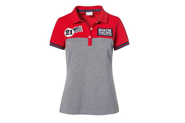 Porsche Martini Racing Collection Women Polo Shirt - Red