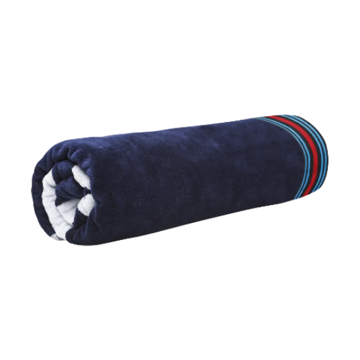 Porsche Martini Racing Cotton Unisex Towel - Dark Blue
