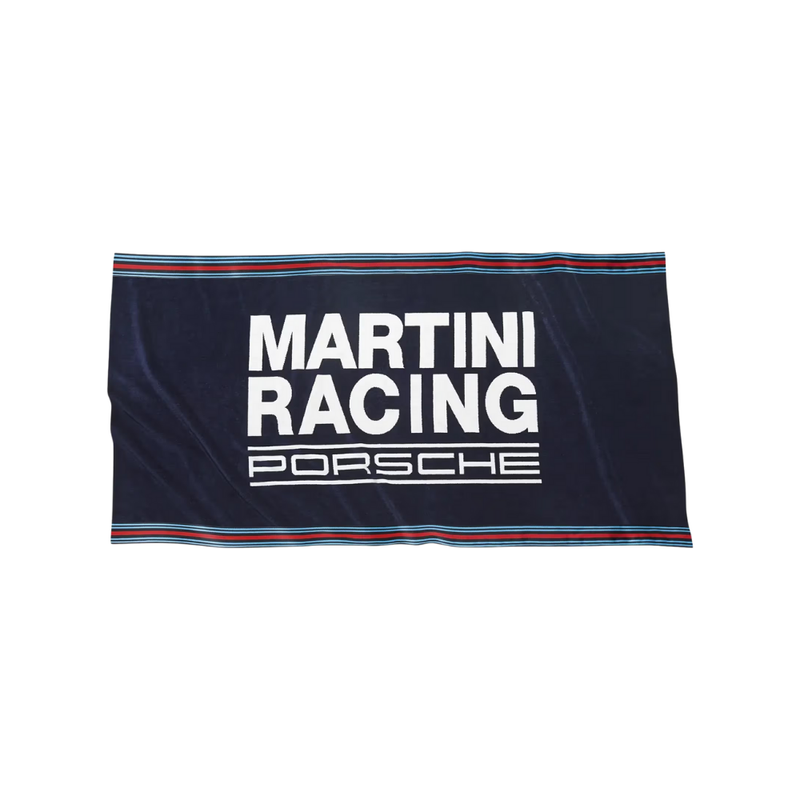 Porsche Martini Racing Cotton Unisex Towel - Dark Blue