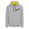 Porsche Martini Racing Mens Pullover Hoodie - Gray