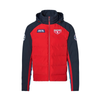 Porsche Martini Racing Mens Quilted Jacket - Red