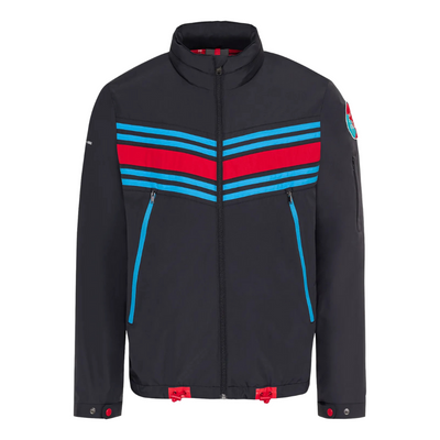 Porsche Martini Racing Mens Windbreaker Jacket - Dark Blue