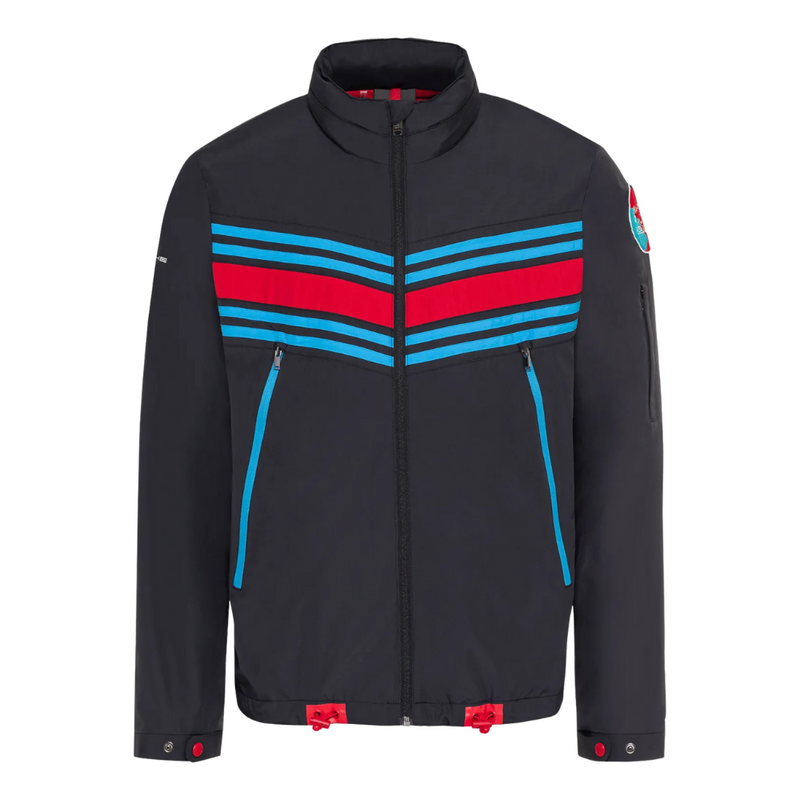 Porsche Martini Racing Mens Windbreaker Jacket - Dark Blue