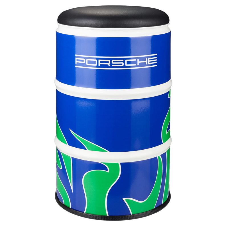 Porsche Martini Racing Psychedelic Upholstered Barrel Seat