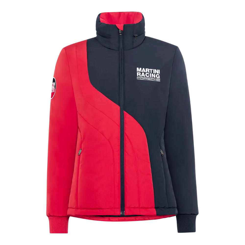 Porsche Martini Racing Womens Quilted Jacket