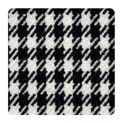 Porsche Material Pepita 18065 Black White - 1 Meter MAT-PEP-BLK