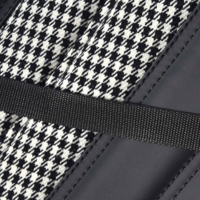 Porsche Material Pepita 18065 Black White - 1 Meter MAT-PEP-BLK