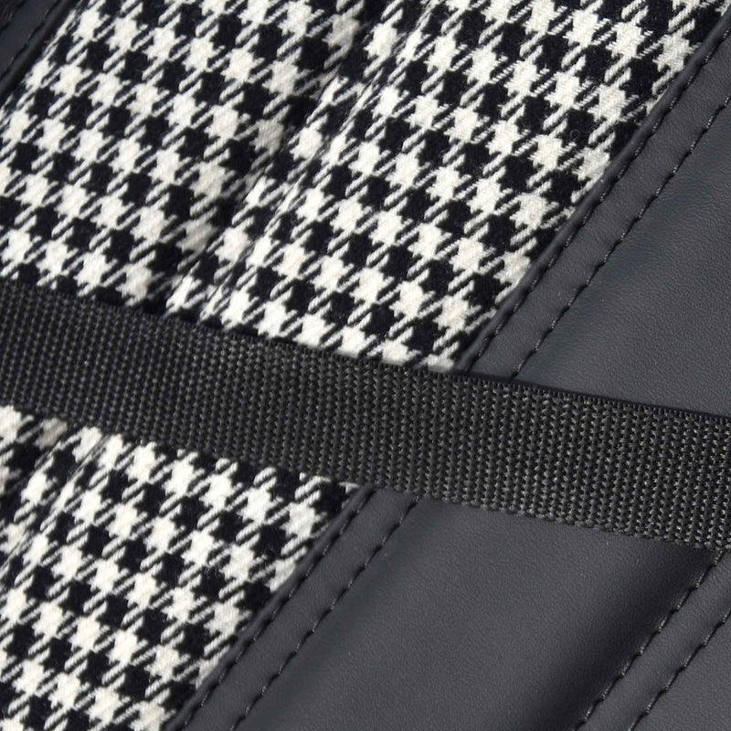 Porsche Material Pepita 18065 Black White - 1 Meter MAT-PEP-BLK