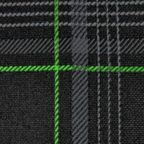 Porsche Material Tartan 7703 Green - 1 Meter MAT-GTI-GRN