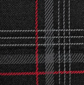 Porsche Material Tartan 7705 Red - 1 Meter MAT-GTI-RED