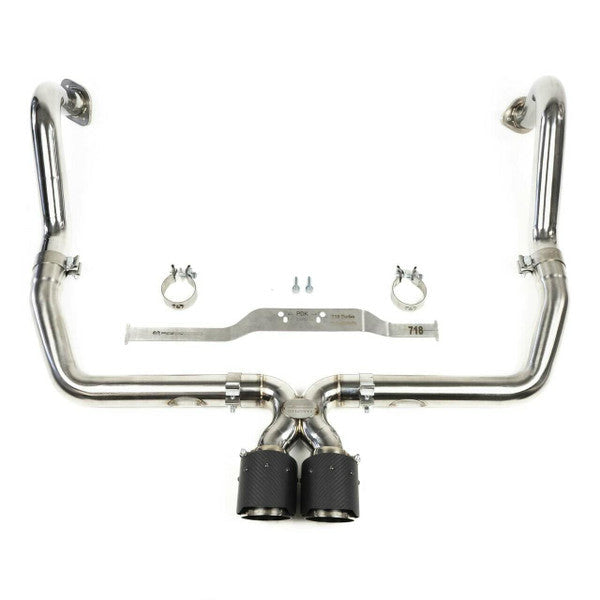 Porsche Maxflo Cat-Back Exhaust System - Boxster | Cayman | 2017-2025 FS-POR-718-SSCF
