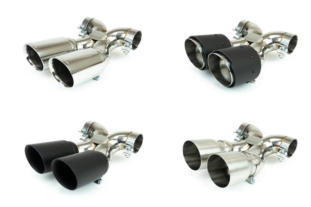 Porsche Maxflo True X-Pipe And Dual Tips - Boxster | Cayman | 2005-2008 FS-POR-987-DLTP