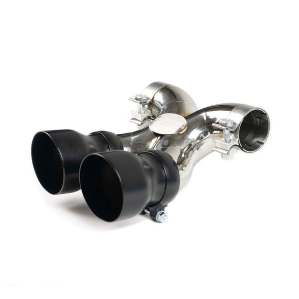 Porsche Maxflo True X-Pipe And Dual Tips - Boxster | Cayman | 2017-2025 FS-POR-718-DLTCF