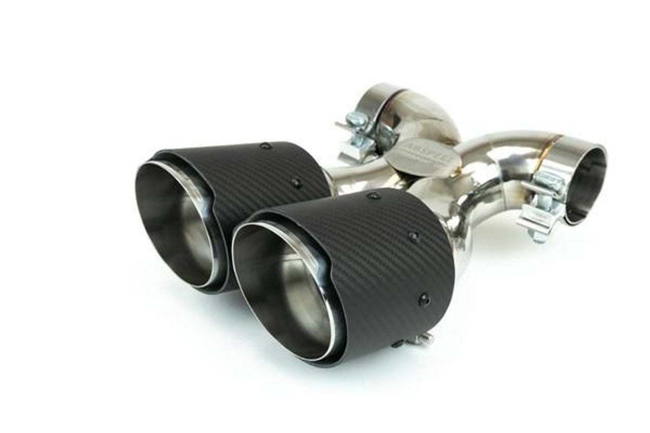 Porsche Maxflo True X-Pipe And Dual Tips - Boxster | Cayman | 2005-2008 FS-POR-987-DLTP