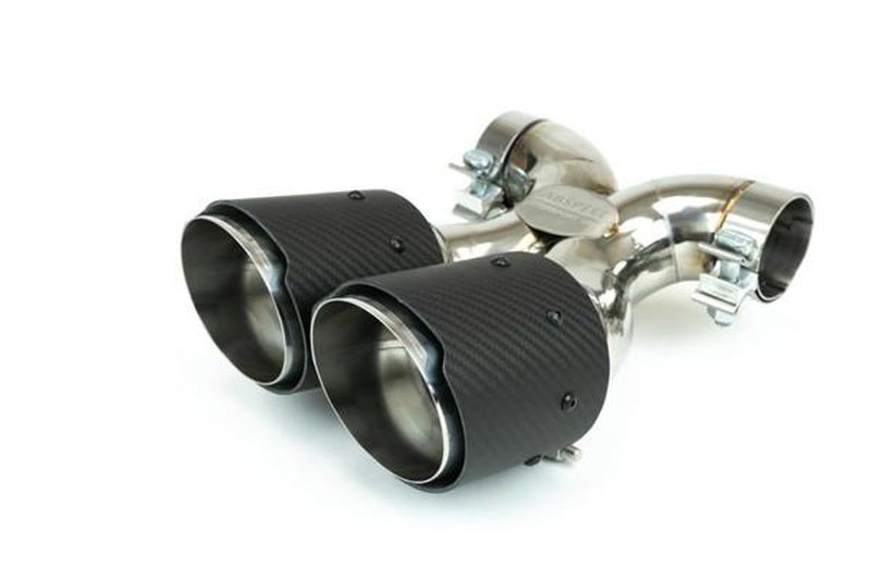 Porsche Maxflo True X-Pipe And Dual Tips - Boxster | Cayman | 2005-2008 FS-POR-987-DLTP