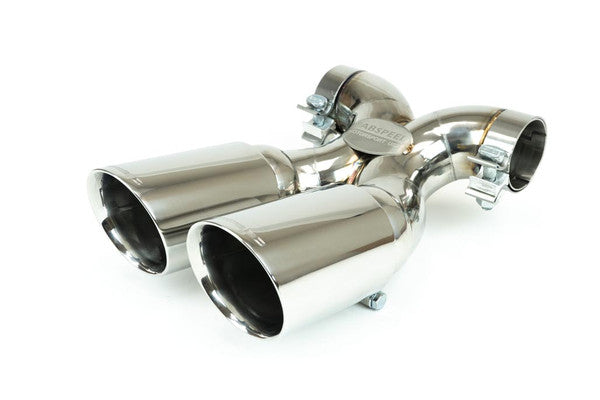 Porsche Maxflo X-Pipe With Dual Tips - Boxster | Cayman | 2009-2012 FS-POR-9872-DLTP