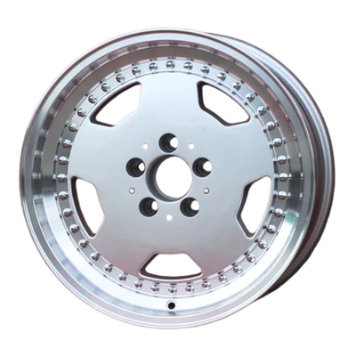 Porsche Maxilite Aero 3 Style Silver Wheel - ET13 - 8.5x17 inch AMA3851713sp