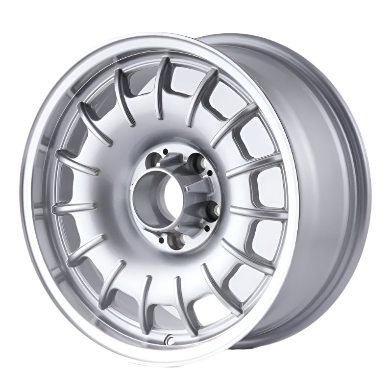 Porsche Maxilite Bundt Style Silver Wheel - ET23 - 7x16 inch