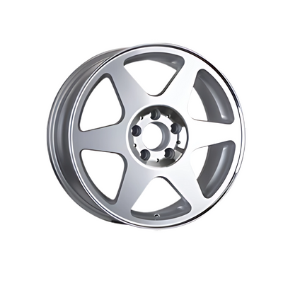 Porsche Maxilite Evo Style Silver Wheel - ET37 - 7.5x17 inch