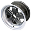 Porsche Maxilite Fuchs Black/Diamond Lip Wheel 8x15 - 911/944 65-89 MX180015RA