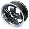 Porsche Maxilite Fuchs Black Wheel 6x15 - 356C/911/914-6 64-89 MX160015A