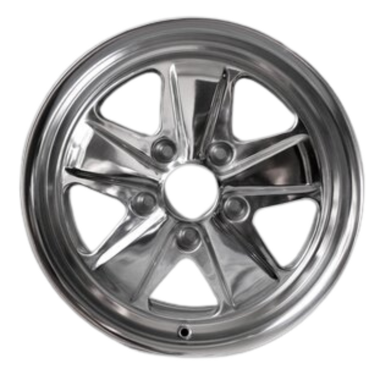 Porsche Maxilite Fuchs Fully Polished Wheel 7.5x17 - 944/968/928/911/Boxster 78-04 MX175017po