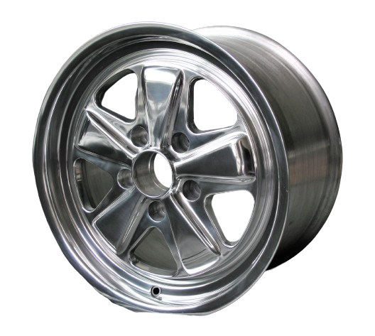 Porsche Maxilite Fuchs Fully Polished Wheel 9x17 - 944/968/928/911/Boxster 78-04 MX19001747po