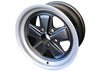 Porsche Maxilite Fuchs Matte Black/Diamond Wheel 9x17 - 911/930 74-89 MX190017-